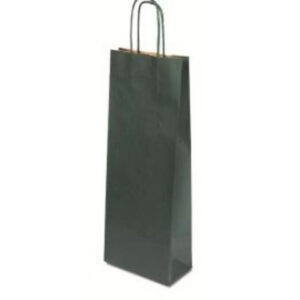 Papírová taška Basic zelená