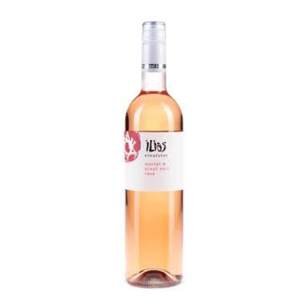 Vinařství Ilias, Rosé Merlot Pinot Noir, pozdní sběr, suché, 2020