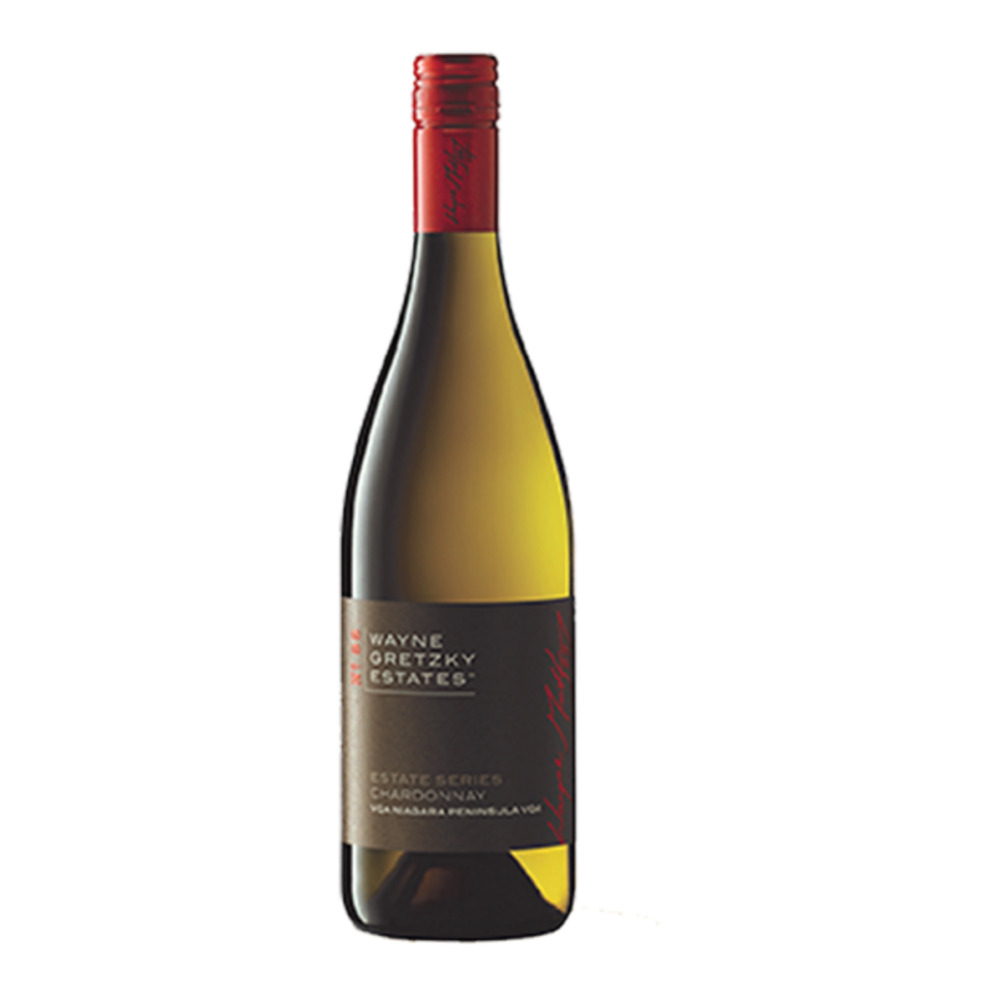 wayne gretzky estates, chardonnay, central coast, 2018